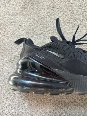 Nike Air Max 270 Triple Black AH8050 Women’s 6.5 thumbnail 8