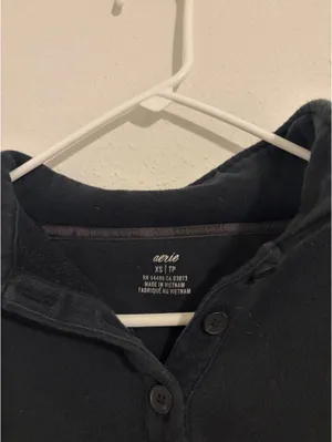 Aerie Cropped Sweatshirt Crewneck thumbnail 2