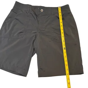 Columbia Omnishield Hike Shorts Charcoal Gray Weather‎ Resistant Camping Size 10 thumbnail 3