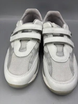 SAS TMV Walking Shoes Womens 8M White Leather Comfort Low Top Athletic 2103222 thumbnail 3