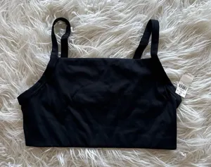 Aerie Sports Bra Black Size Medium thumbnail 1