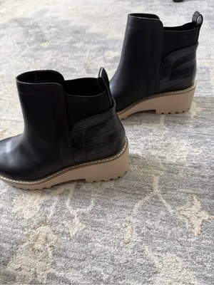 DV by Dolce Vita Black Boots Size 8 thumbnail 3