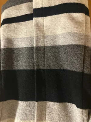 Talbots Striped Wool Blend Coat thumbnail 4
