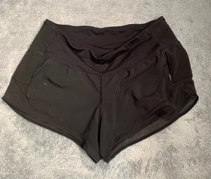 Lululemon Athletica Black Athletic Shorts 8 thumbnail 1