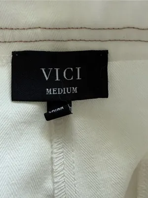 VICI NWOT High Waist Shorts Size Medium Nautical thumbnail 3