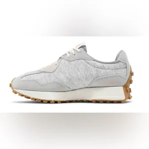 New Balance 327 Womens Rain Cloud‎ and Rose Water Size 9 Gray w/Pink Laces thumbnail 15