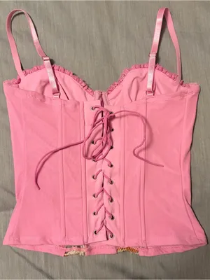 Edikted Medium Pink Inka Sequin Beaded Floral Underwire Top thumbnail 7