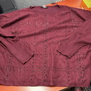 Cable and gauge sweater L // 020821 thumbnail 1