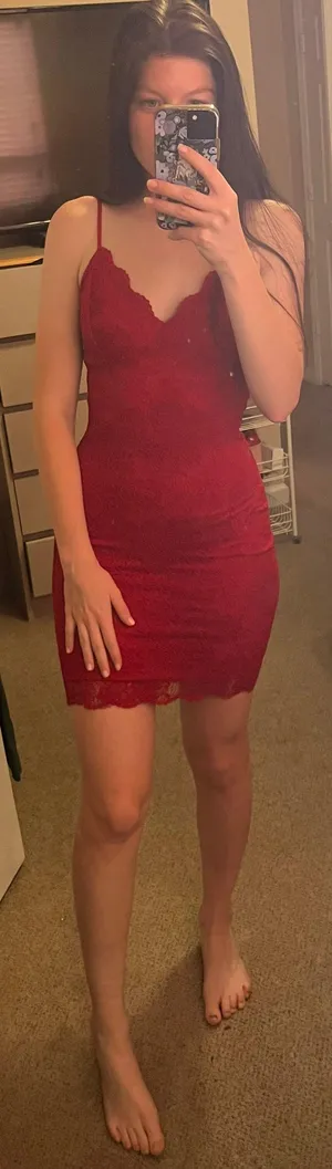 Windsor Bodycon Red Dress thumbnail 1