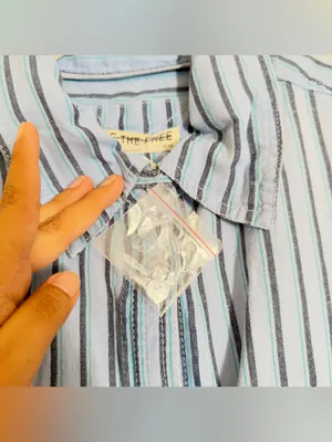 Nwot Free people we the free Christopher linen shirt thumbnail 6
