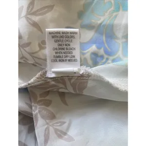 California Dynasty Floral Satin Chemise Nightgown Women Dainty Size Medium Slip thumbnail 8