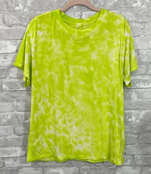 Lululemon All Yours Cotton T-Shirt *Tie Dye Marmoleado Tie Dye Eccentric Lime thumbnail 1