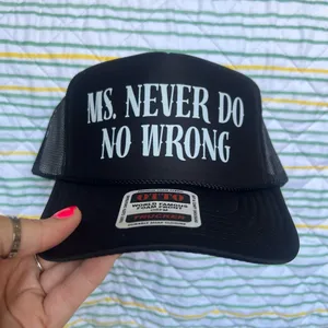 Morgan wallen trucker hat Black thumbnail 1