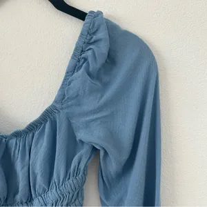 Urban Outfitters Bouquet Square-Neck Smocked Top thumbnail 3