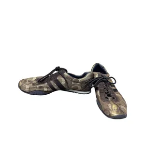 Coach Kate Womens Brown Leather & Suede Sneakers Size 7.5M SKU 9199 thumbnail 2