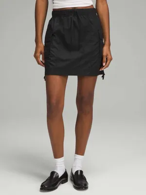 New Lululemon Nylon Cargo Mini Skirt thumbnail 6