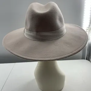 Madewell x Biltmore Size S / M Shaped Felt Hat in Tawny Light Pink MB607‎ READ thumbnail 5