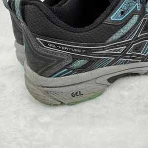 ASICS GEL-Venture 7 Womens Trail Running Shoes Black Aqua Green‎ 7.5 thumbnail 5
