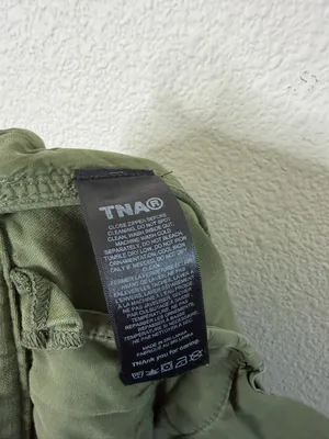 Aritzia TNA Supply Cargo Pant Green Womens Size 10‎ thumbnail 7