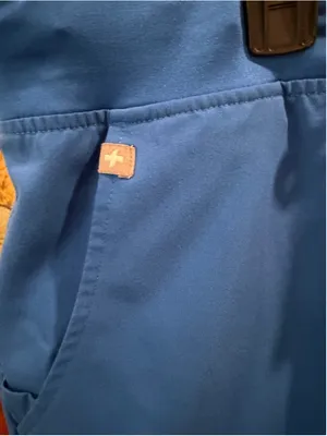 FIGS Technical Collection Scrub Pants XL Royal Blue Jogger Drawstring Cargo Wome thumbnail 5