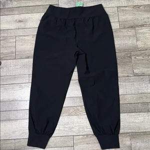 HALARA Black Relaxed Fit Joggers thumbnail 3