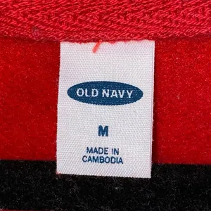 Old Navy “Santa Understands” Red Graphic‎ Sweatshirt Medium thumbnail 4