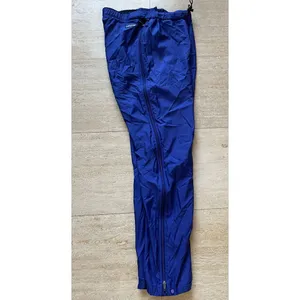 Vintage Patagonia women Blue Waterproof windbreaker Track Pants w Side Zippers M thumbnail 8