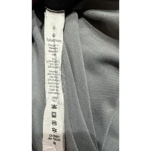 Lululemon Mapped Out High-Rise SenseKnit Tight 28" Womens 6 Black Glacier Grey thumbnail 8