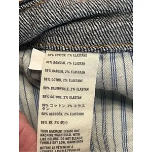 Abercrombie & Fitch Women Denim Shorts Perfect Stretch Cuffed Blue Jean 2/26 (31 thumbnail 5