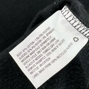 Hunter x Target Mesh Sleeves‎ Pullover Sweatshirt Black Size XS thumbnail 9