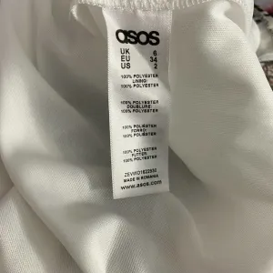 ASOS Floral One Shoulder Maxi Dress‎ in White Size 2 thumbnail 13