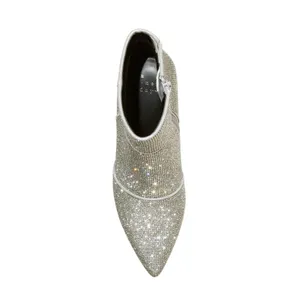 NWT a new day Womens Cailin Ankle Boots 88375036 Silver Gray 7M thumbnail 3