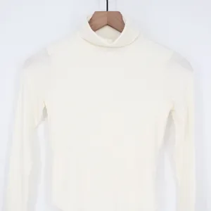 Naked Wardrobe Cream Turtleneck Long Sleeve Bodysuit Womens Size Medium thumbnail 3