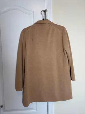 J Crew Sophie open-front sweater-blazer Cardigan Style J0244 -Camel thumbnail 8