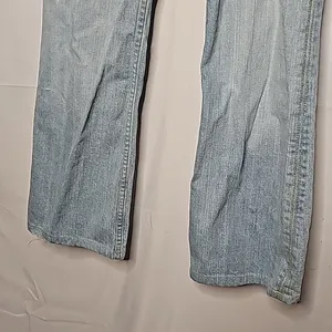 Limited Edition Miss Me Lucille Bellmore distressed flare blue jeans sz 27 thumbnail 3