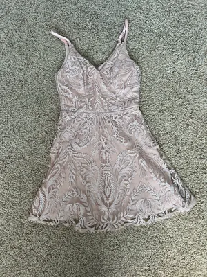 Speechless Pink Sequins Dress thumbnail 1