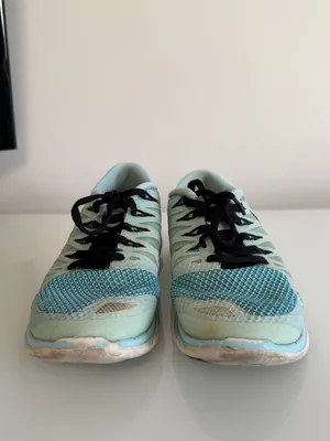Nike Free 5.0 Blue Sneakers Size 6.5 thumbnail 5