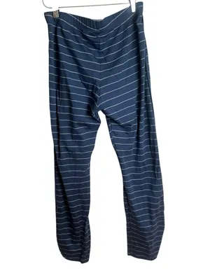 Lake Pima Long-Long Set in Navy Boating Stripe Small NWOT thumbnail 4