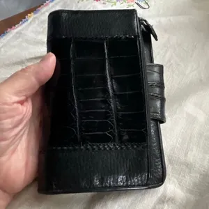 VTG Brighton black leather wallet. thumbnail 3