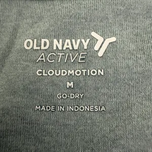 Old Navy Active Cloud94 Boat Neck Crop Top S Go-Dry Foggy Dew Thumbhole Athletic thumbnail 11