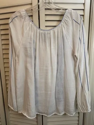 Lucky Brand Boho Top thumbnail 4