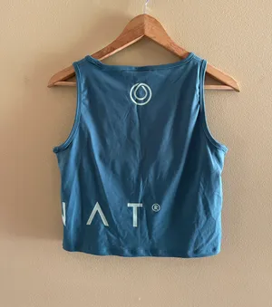 Monat Cropped Tank Blue Size L thumbnail 2
