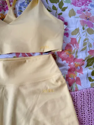 AYBL Yellow Set Women’s Workout thumbnail 5