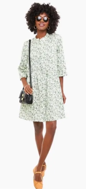 Tuckernuck Meadow Ditsy Royal Shirt Dress thumbnail 1