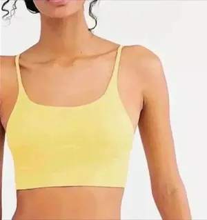 New with tags intimately free people Andi Square Neck Seamless Bralette thumbnail 1