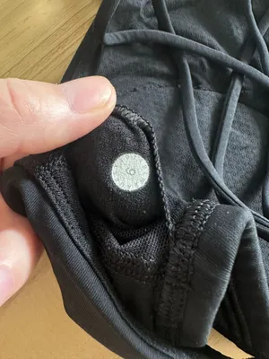 Lululemon Free To Be Bra *High Neck Black 6 thumbnail 4
