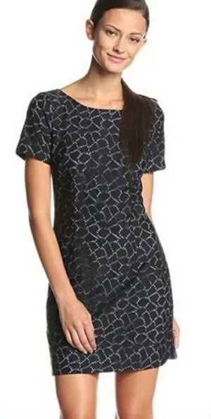 Anthropologie Plenty by Tracy Reese‎ Frankie metallic lace dress Sz 4 thumbnail 1