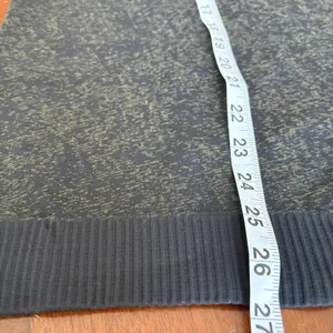 Lululemon Green Black Rest Less Half Zip Pullover Mock Shirt Top Sz Med 6/8‎ thumbnail 9