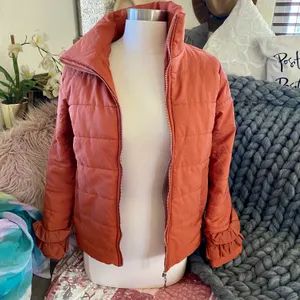 Rust Orange Puffer thumbnail 3