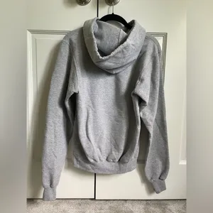 Gray Champion Logo Hoodie thumbnail 3